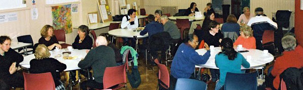 Corner Cafe Conversation 1